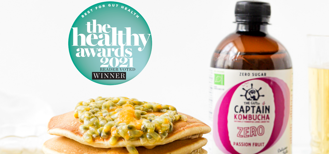 GUTsy Captain Kombucha Zero Maracuyá premiado en los Healthy Awards 2021 | The GUTsy Captain