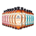 GUTsy Captain Kombucha Zero - Pack Multisabor 12x1L