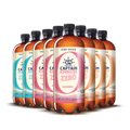 GUTsy Captain Kombucha Zero - Pack Multisabor 8x1L