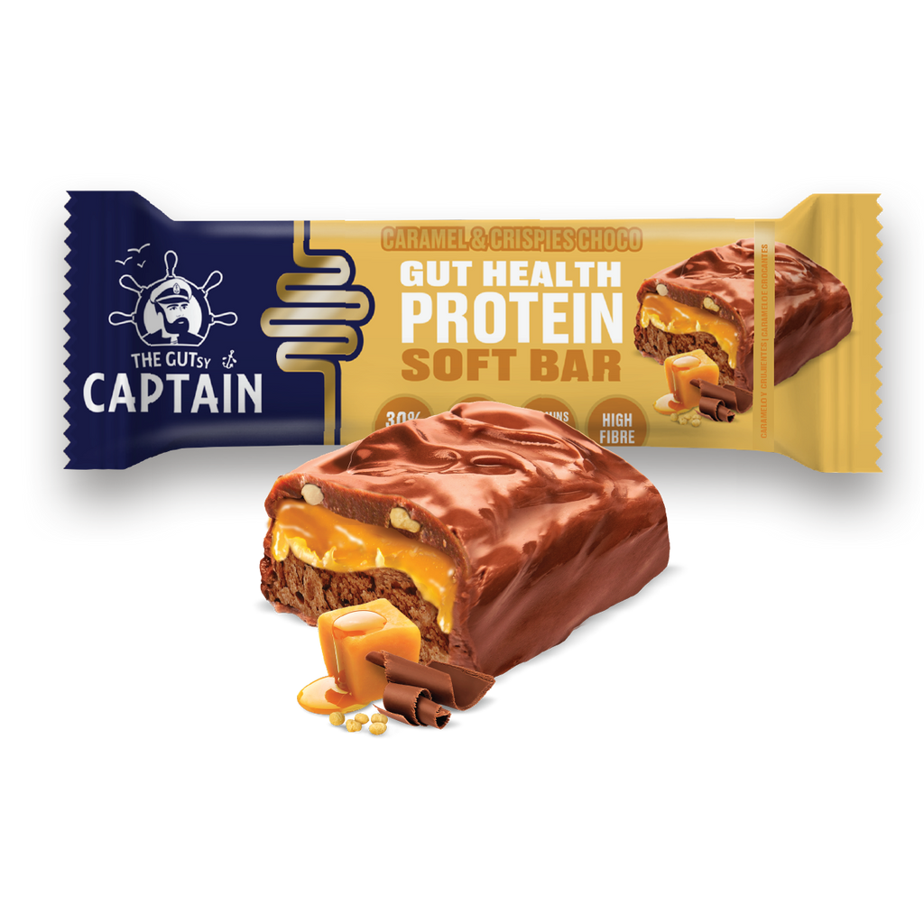 Barras Proteicas - Pack Prueba Multisabor 6x45g (GUTsy Captain GUT HEALTH & PROTEIN SOFT BAR)