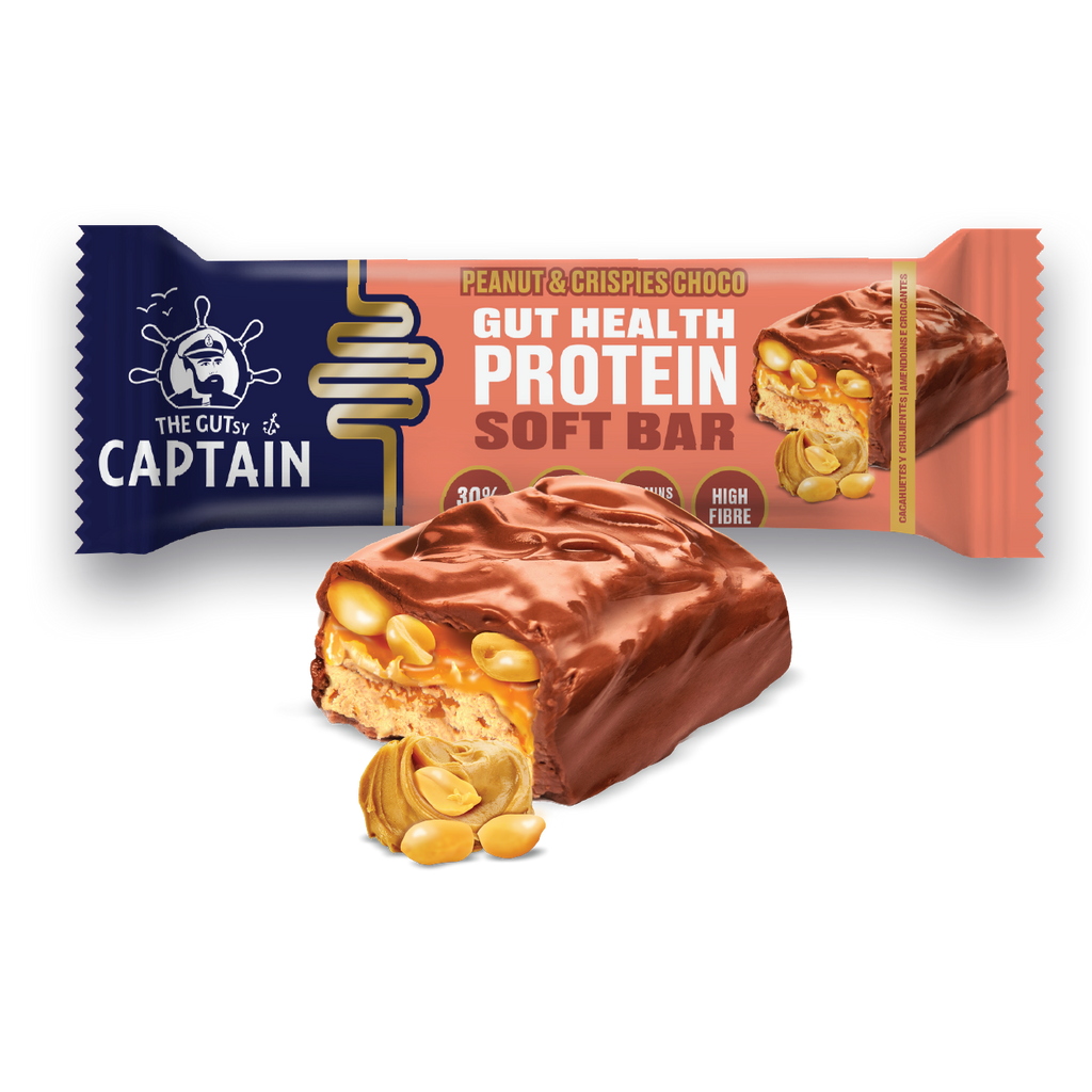 Barras Proteicas - Pack Multisabor 12x45g (GUTsy Captain GUT HEALTH & PROTEIN SOFT BAR)