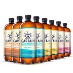 GUTsy Captain Kombucha - Pack Multisabor 8x1L