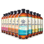 GUTsy Captain Kombucha - Pack Multisabor 12x1L
