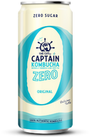 GUTsy Captain Kombucha Zero Original Lata 20x250mL