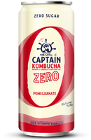 GUTsy Captain Kombucha Zero Granada Lata 20x250mL