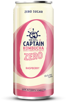 GUTsy Captain Kombucha Zero Frambuesa Lata 20x250mL