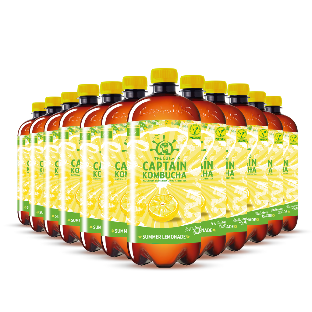 GUTsy Captain Kombucha Limonada 12x1L