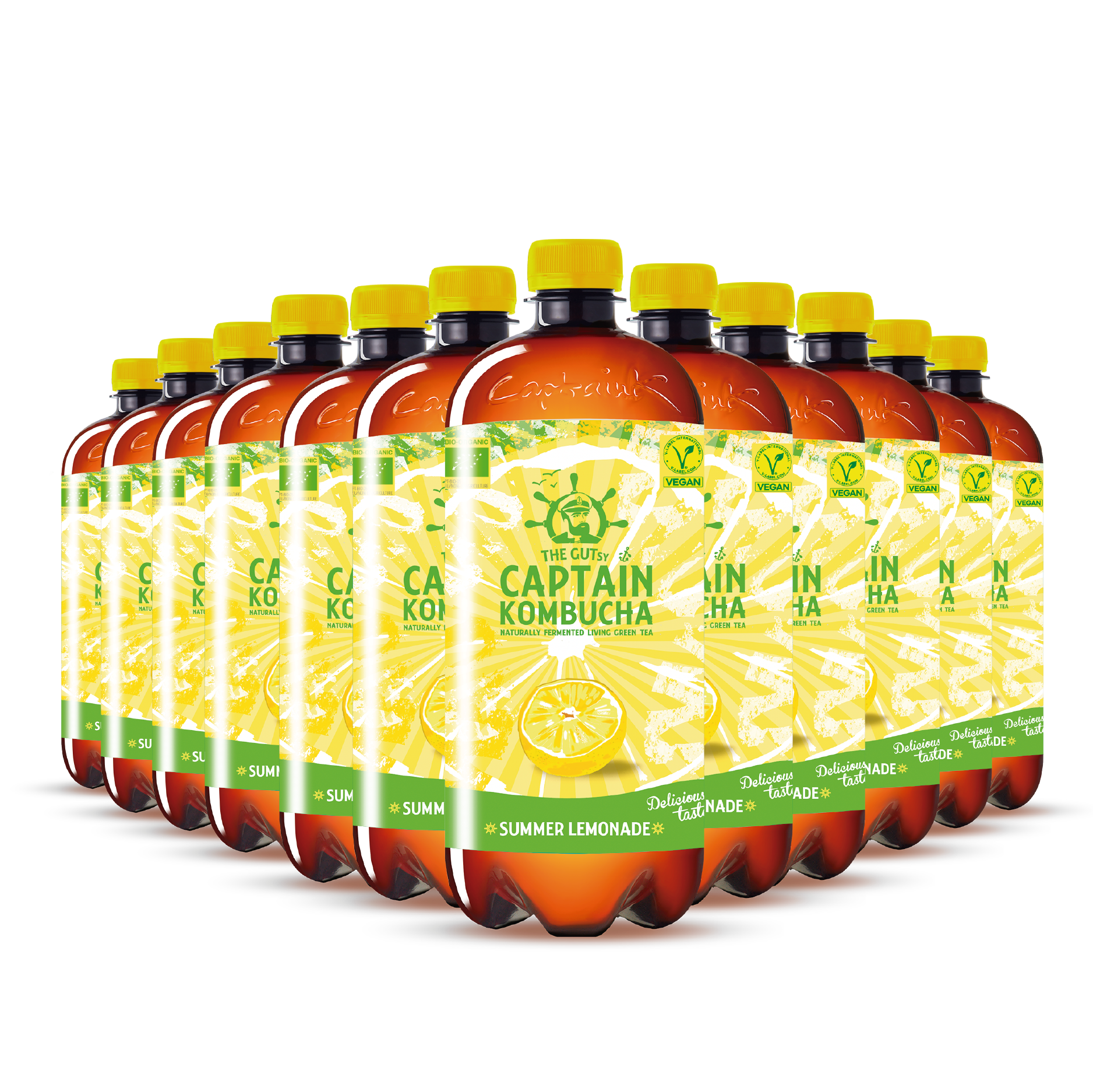 GUTsy Captain Kombucha Limonada 12x1L