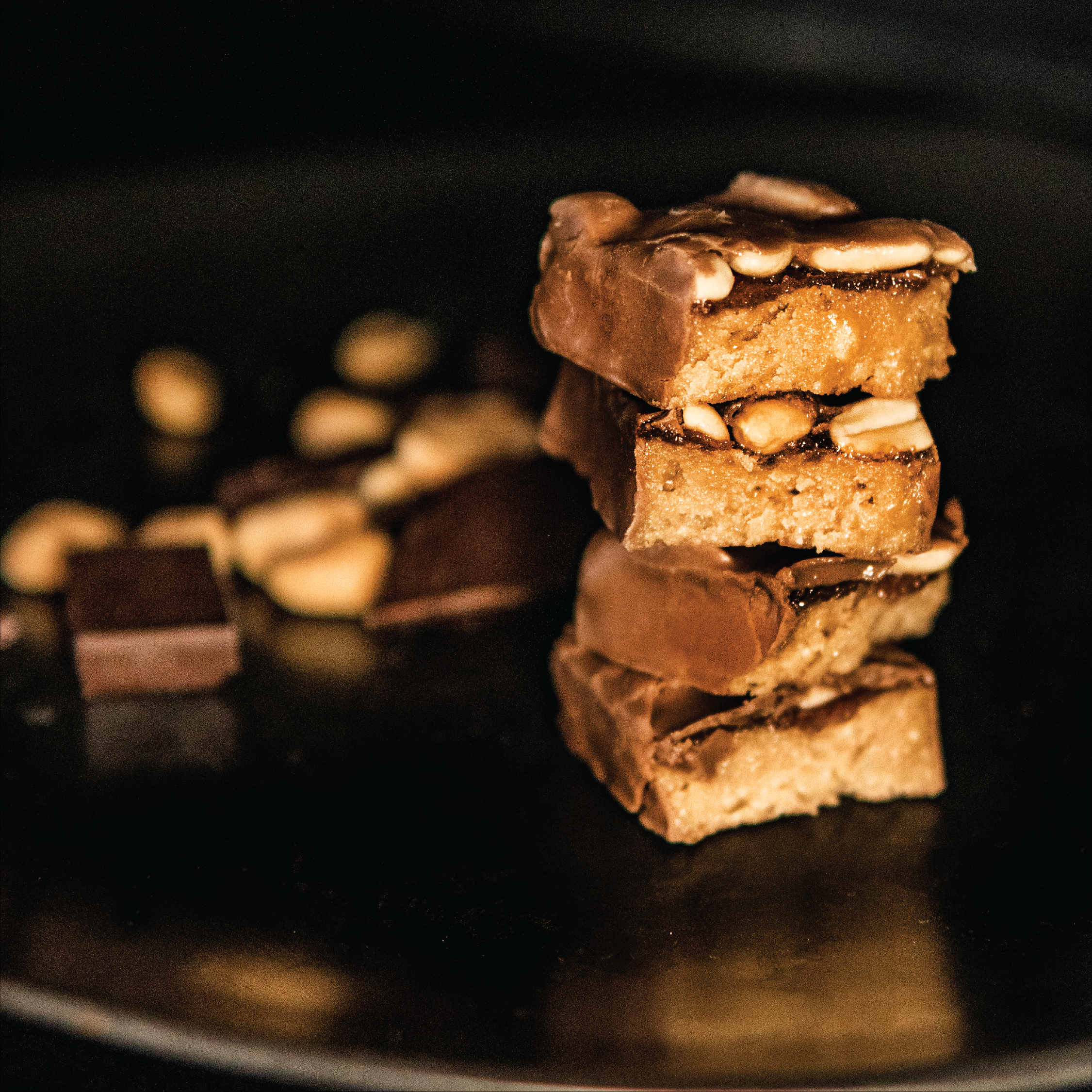 Barras Proteicas - Chocolate con Cacahuetes y Crujientes 12x45g (GUTsy Captain GUT HEALTH & PROTEIN SOFT BAR)