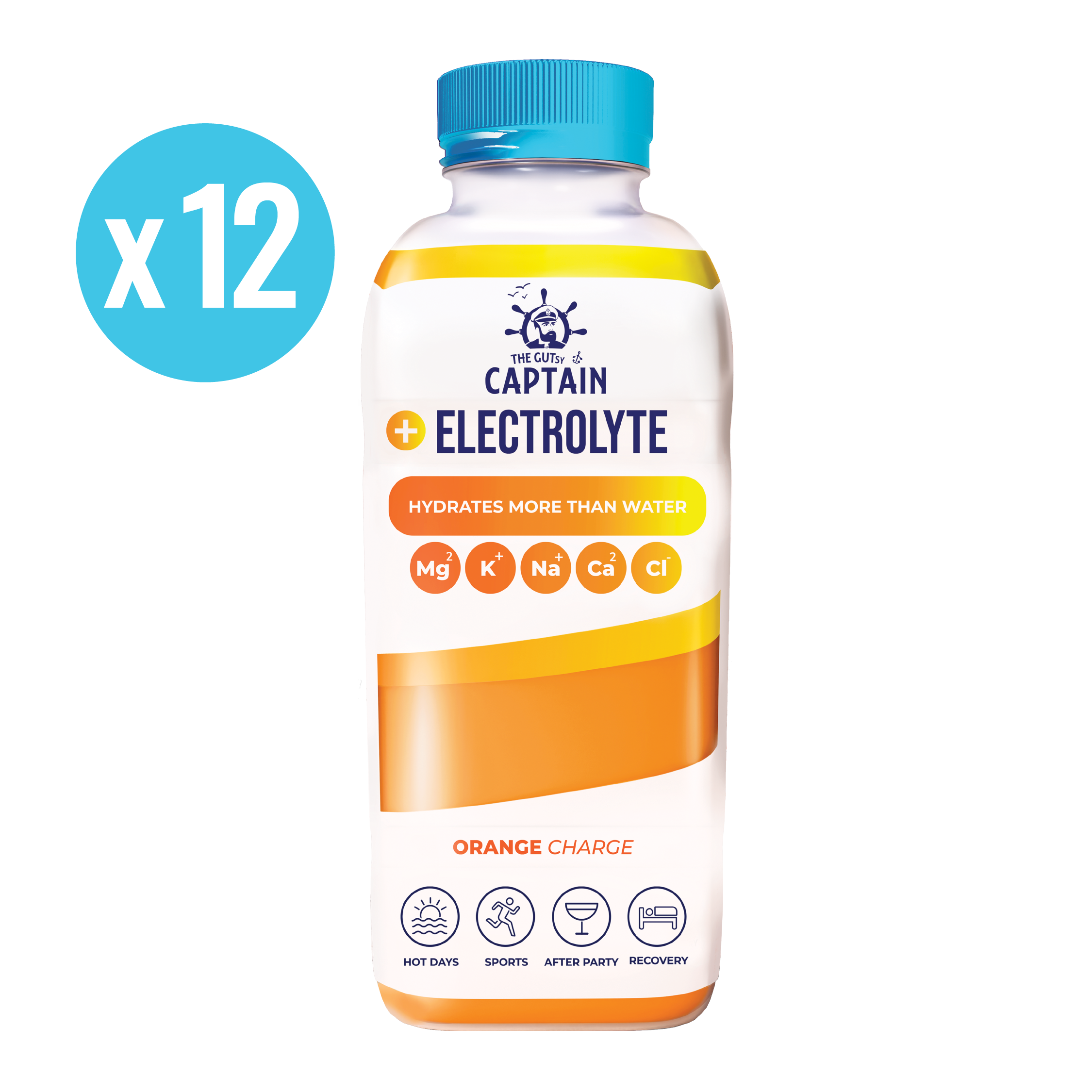 GC Electrolyte Naranja 12x600ml