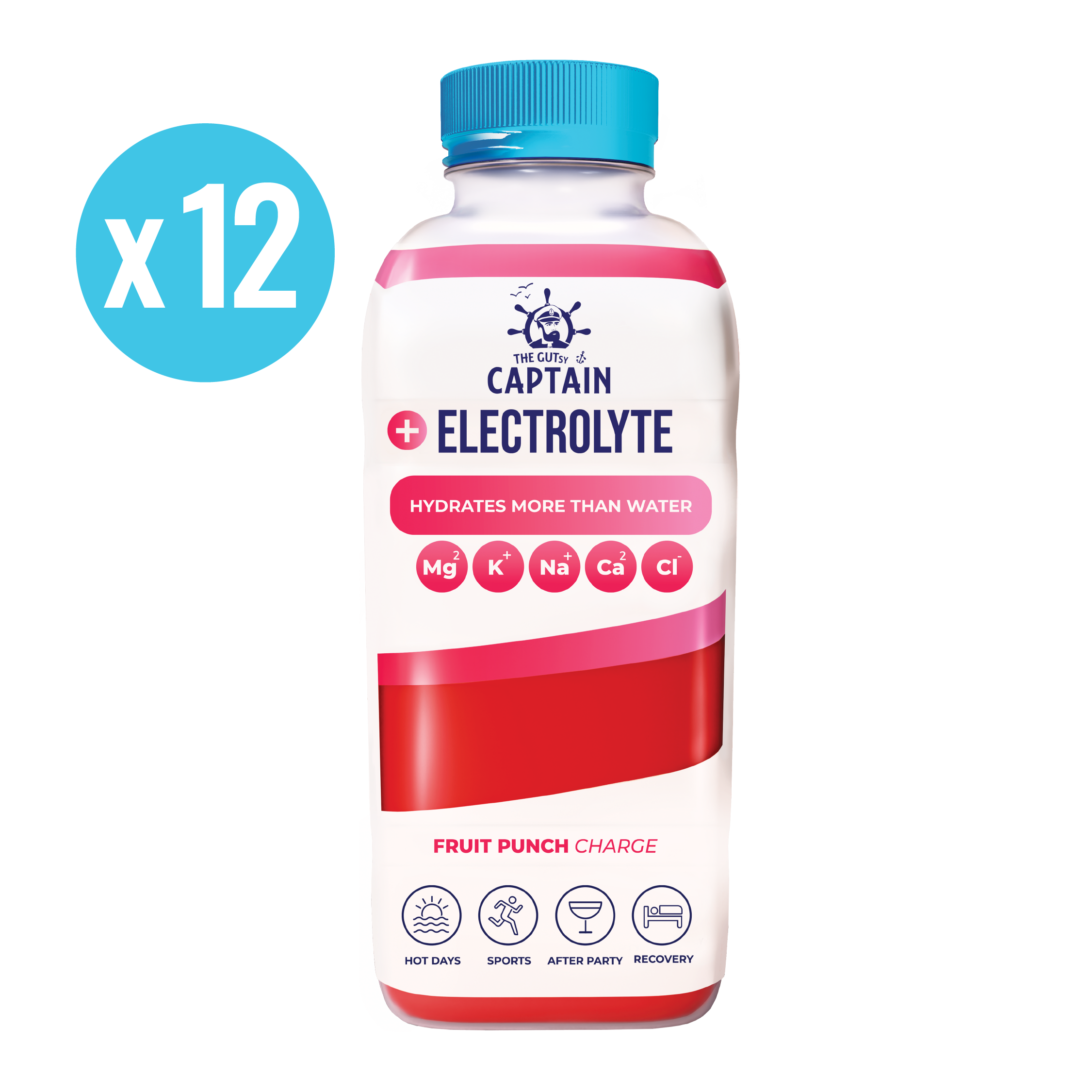 GC Electrolyte Fruit Punch 12x600ml