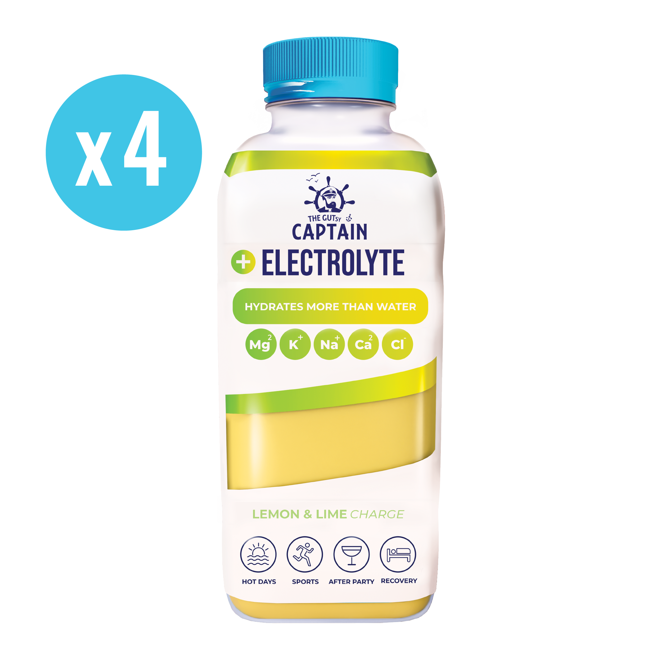 GCElectrolyte Lemon Lime 4x600ml