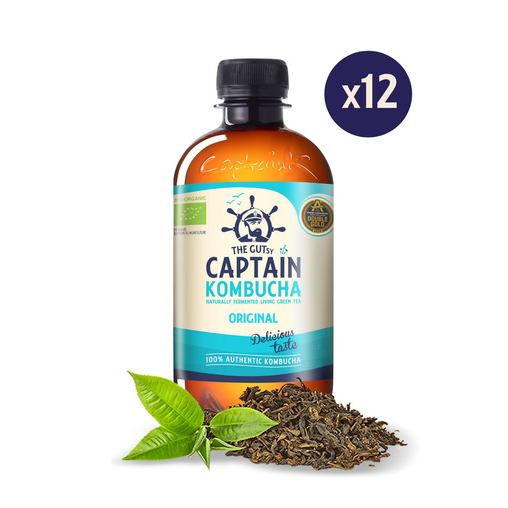 GUTsy Captain Kombucha Original 12x400mL