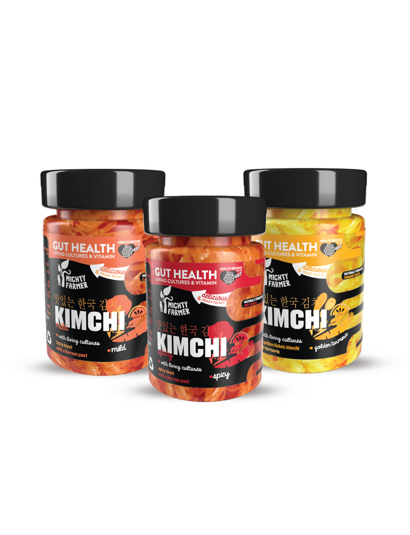 Mighty Farmer | Kimchi | Pack Prueba Multi-Sabores
