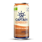 GUTsy Captain Kombucha Jengibre y Limón Lata 20x250mL