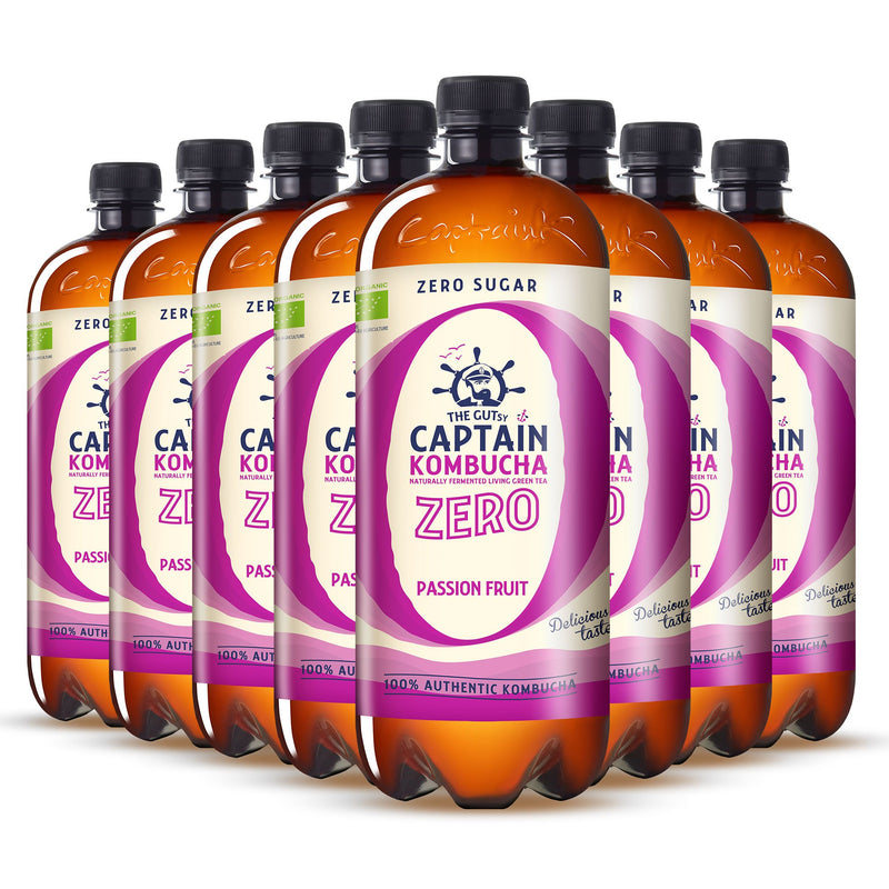 Kombucha Zero Maracuyá 8x1L