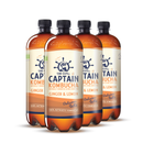 GUTsy Captain Kombucha Jengibre y Limón - 4x1L