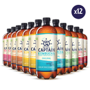 GUTsy Captain Kombucha - Pack Multisabor 12x1L