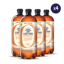 GUTsy Captain Kombucha Zero Jengibre y Limón - 4x1L