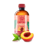 GUTsy Captain Kombucha | SUMMER EDITION | Melocotón 12x400ml